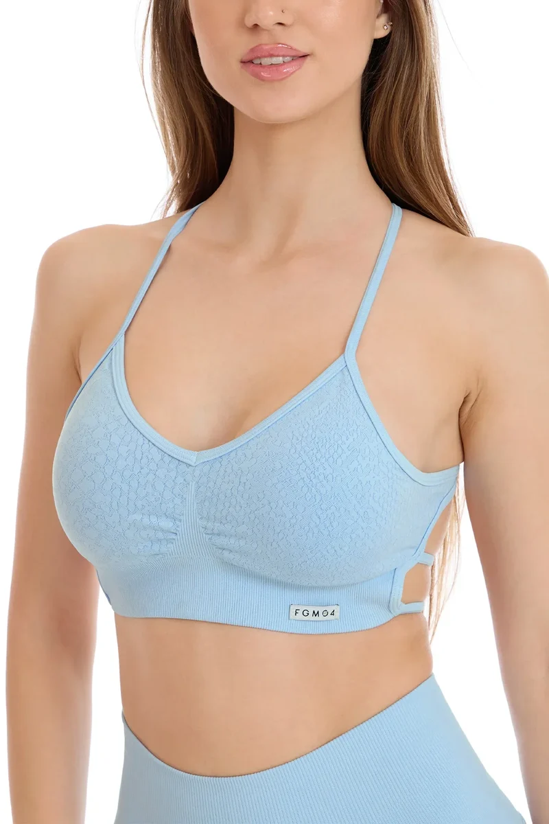 Top Jungle Pitone Kalì Azzurro Zen