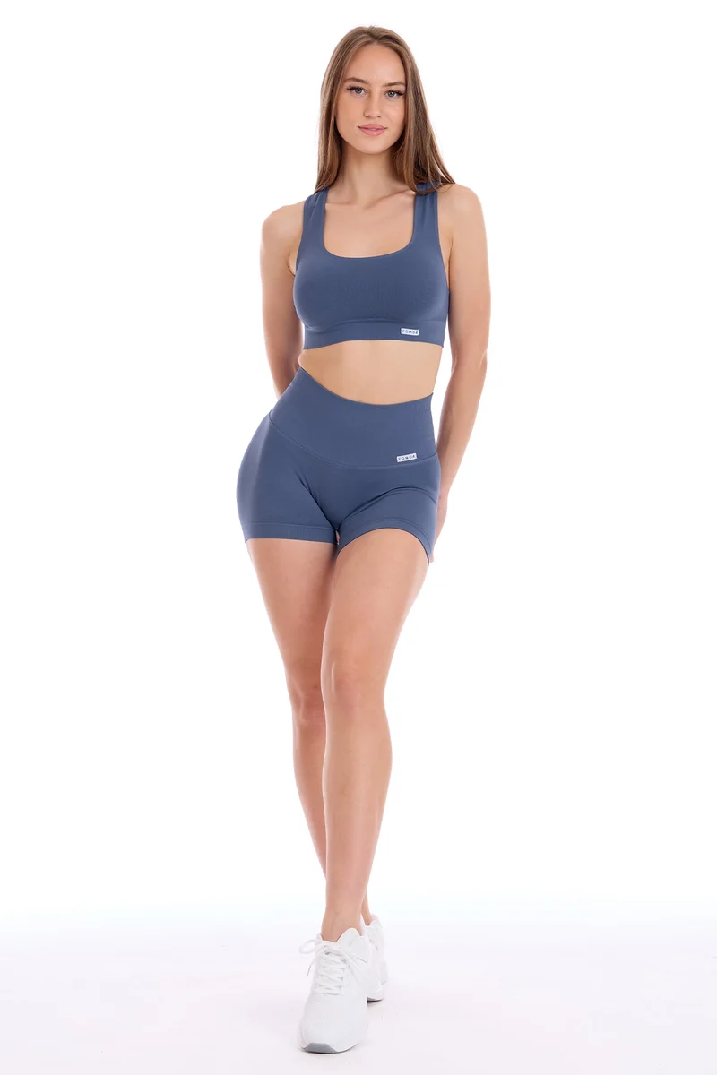 Completo Soft Push Up Onyx Blu Eclisse (Top + Shorts)