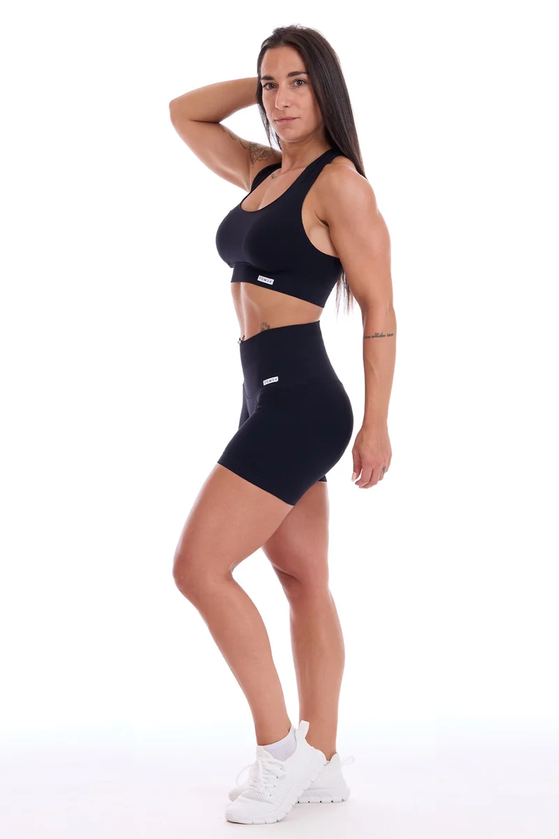 Completo Soft Push Up Onyx Nero (Top + Shorts)