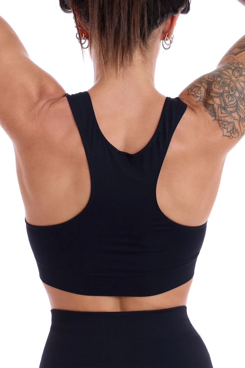 Completo Soft Push Up Onyx Nero (Top + Shorts)