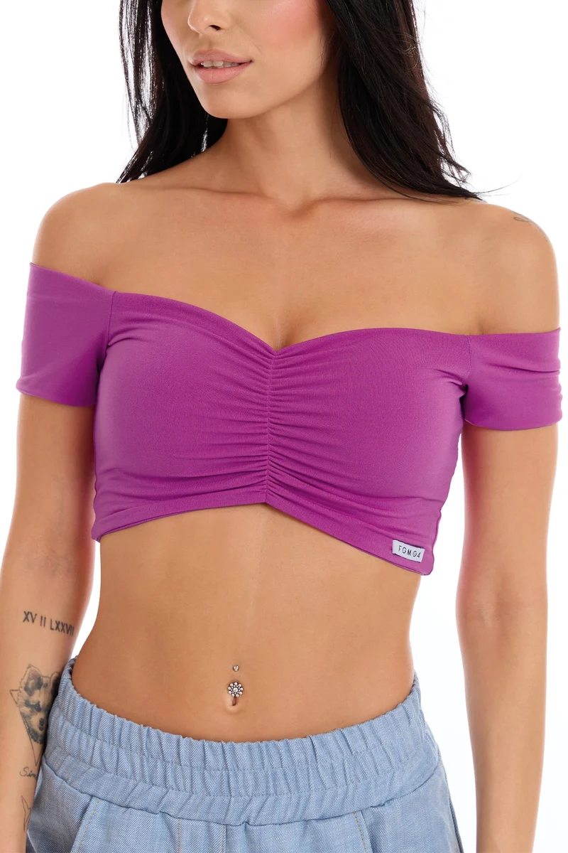 Crop Top Fly Sunset Pink
