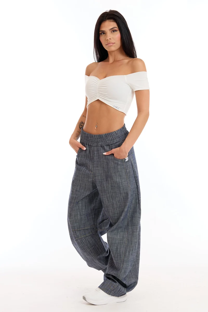 Crop Top Fly Bianco