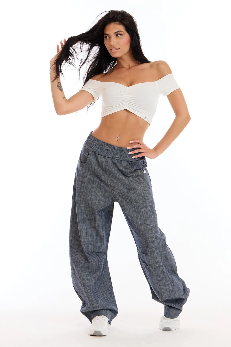 Crop Top Fly Bianco