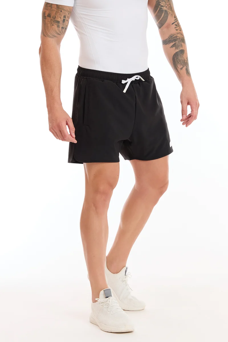 Shorts Uomo Running Power Nero