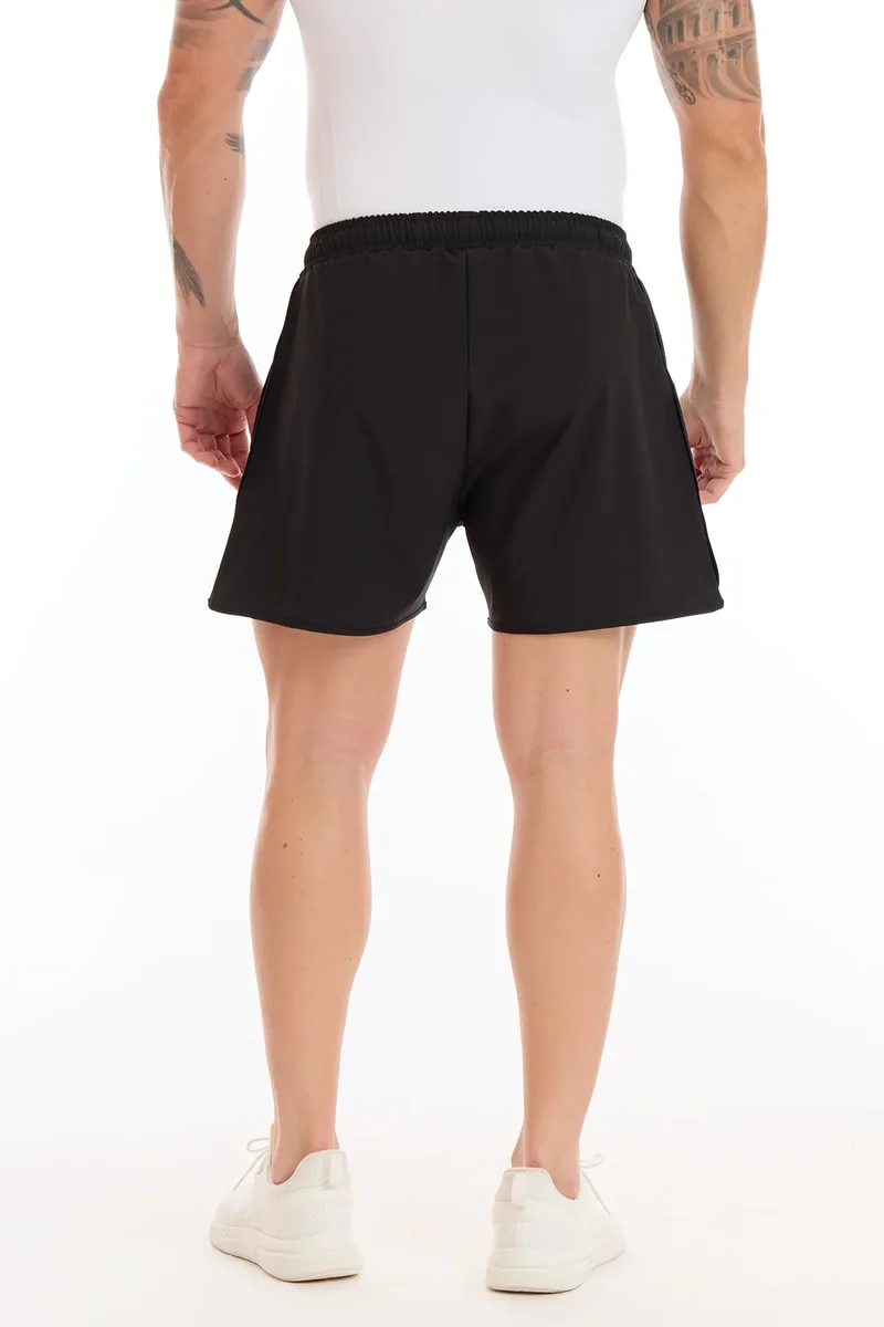 Shorts Uomo Running Power Nero