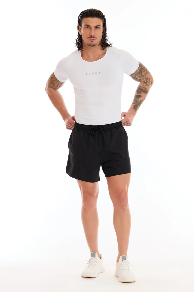 Shorts Uomo Running Pro Nero
