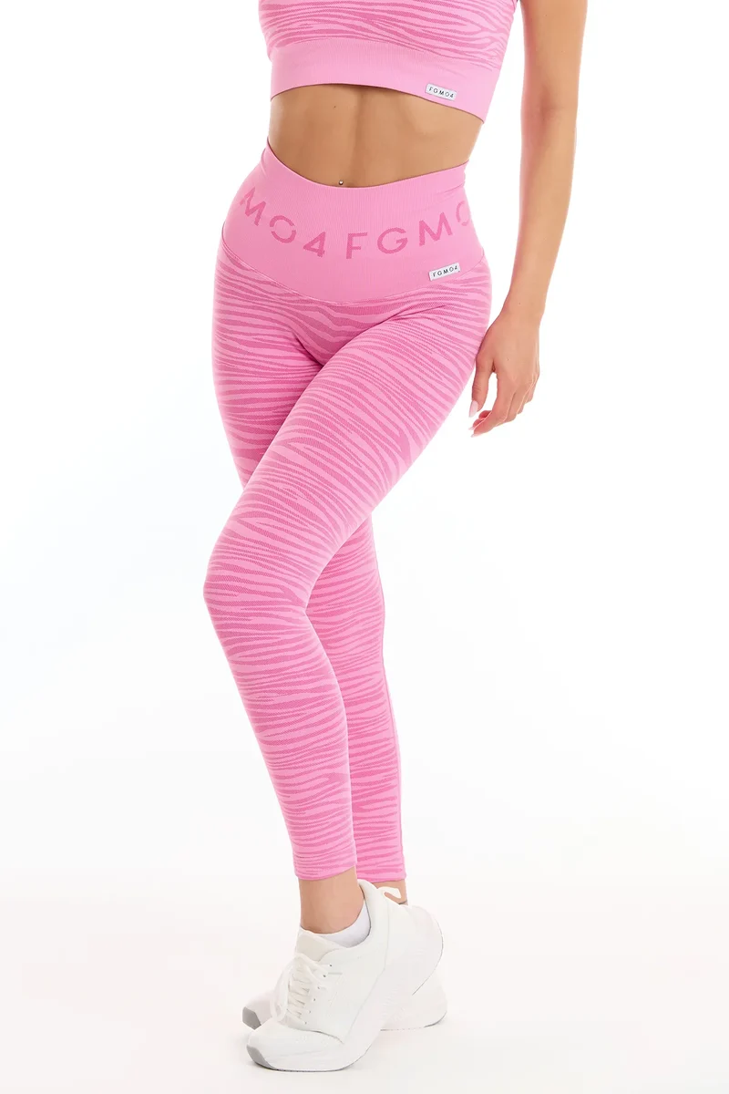 Leggings Push Up Jungle Tigre 2.0 Rosa