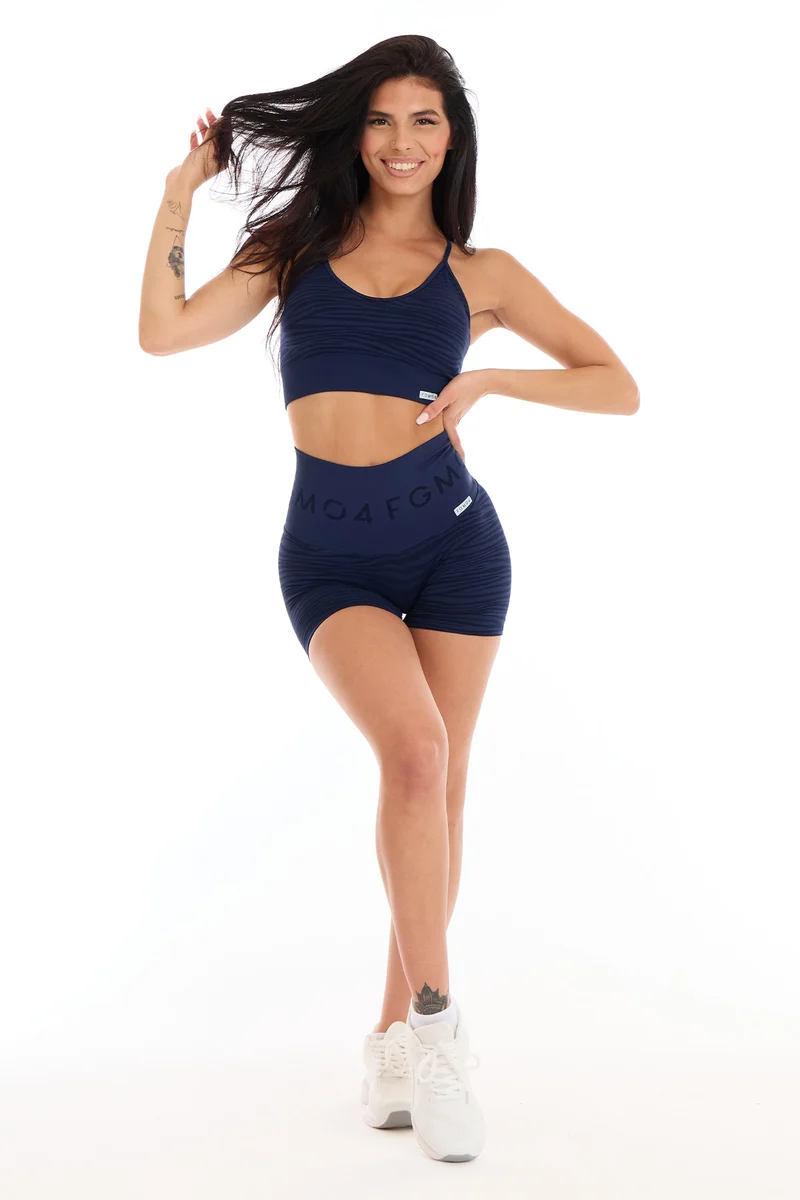 Shorts Push Up Jungle Tigre 2.0 Blu Notte