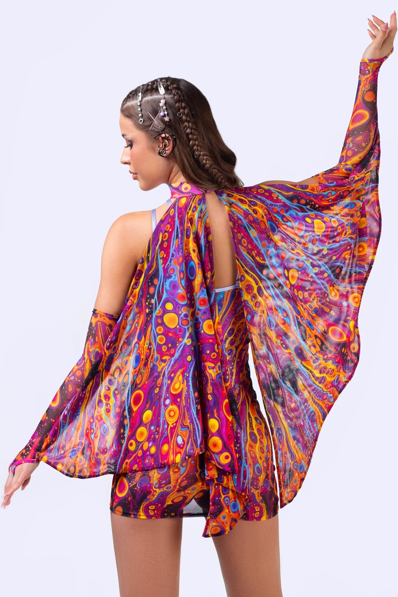 Venom Bloom Criss Cross Dress