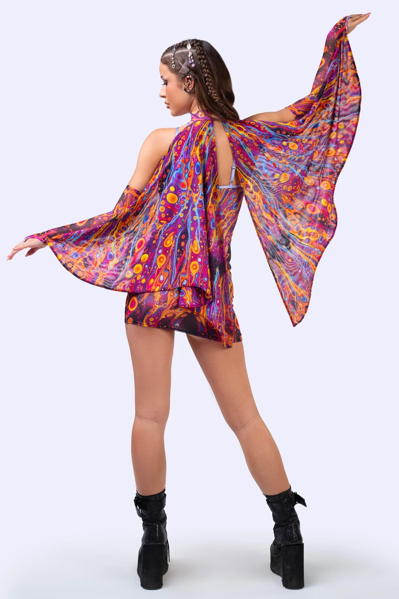 Venom Bloom Criss Cross Dress