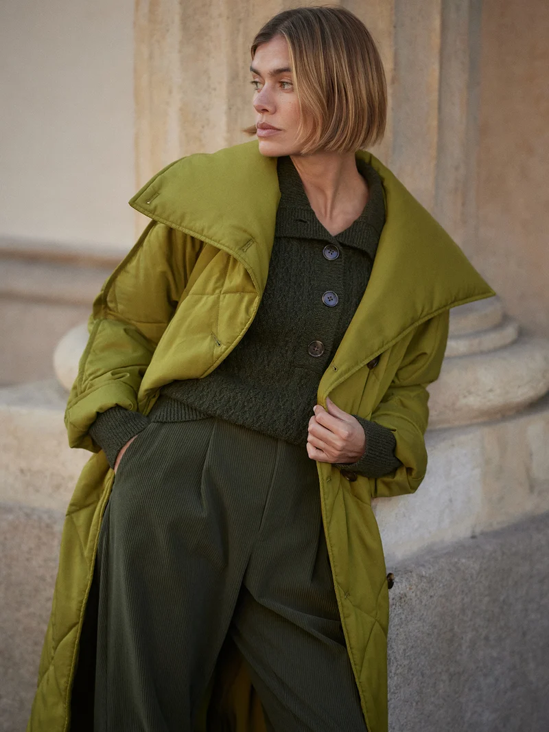 Annalise Reversible Wrap Coat