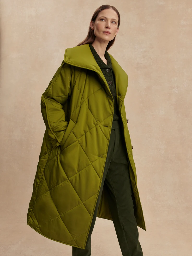 Annalise Reversible Wrap Coat
