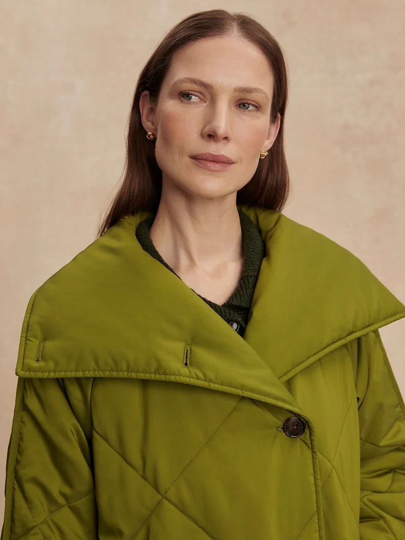 Annalise Reversible Wrap Coat