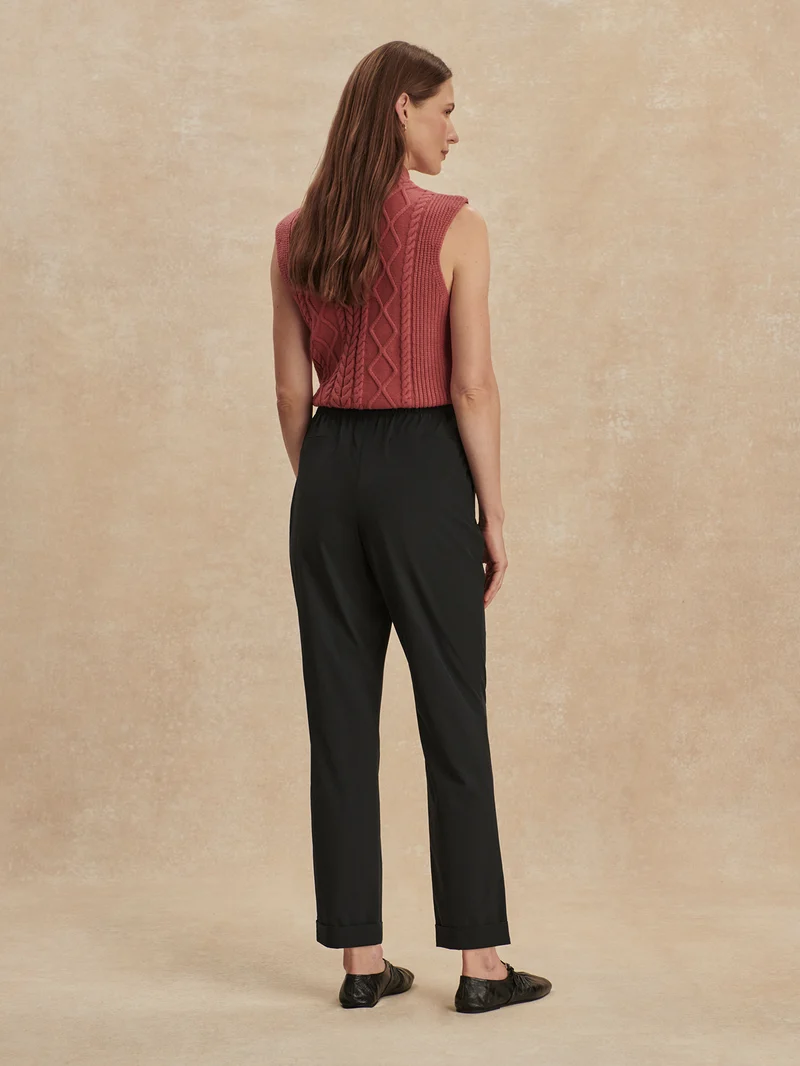 Lightweight Stretch Turn Up Travel Pant Long