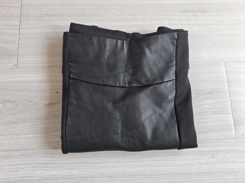 Orsay Bleistiftrock Kunstleder 36
