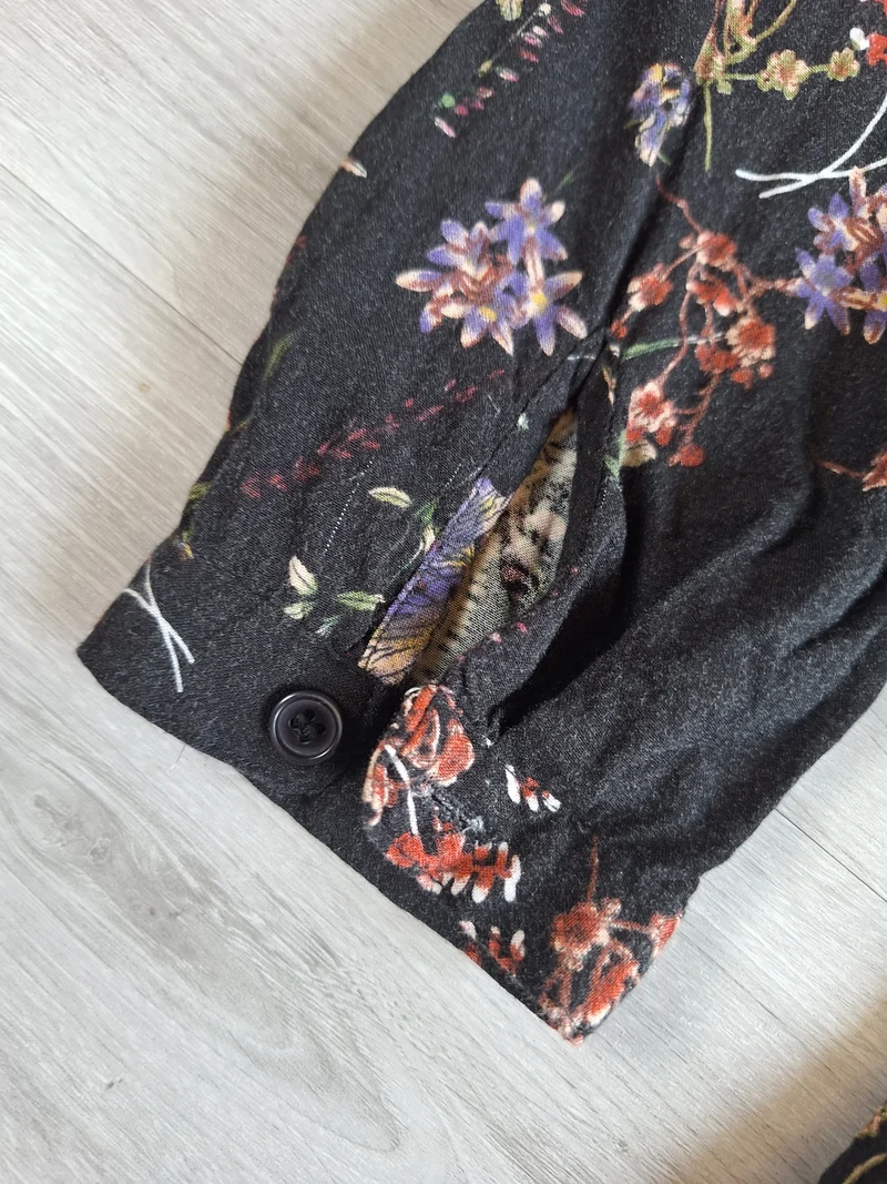 Zabione Oversize Bluse Blumenprint 36