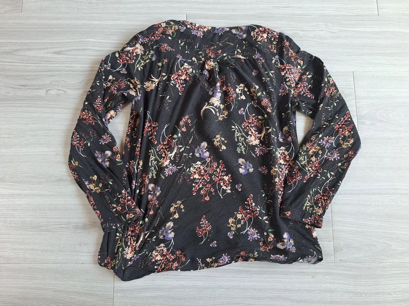 Zabione Oversize Bluse Blumenprint 36