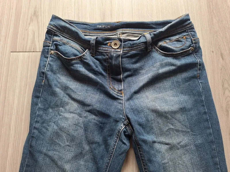 Taifun Straight Fit Jeans Low Waist 34