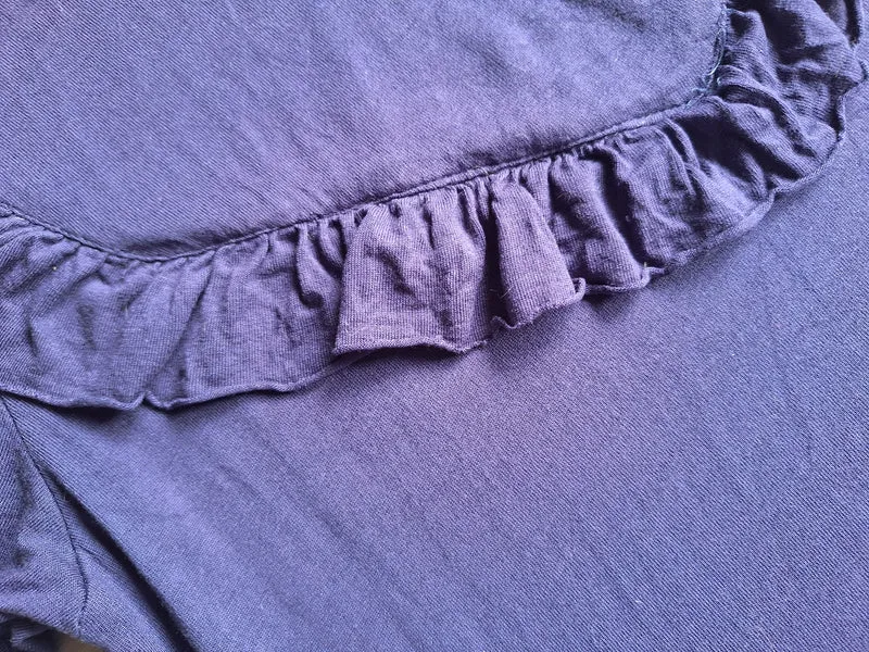 Brave Soul Viskoseshirt Rüschen 36