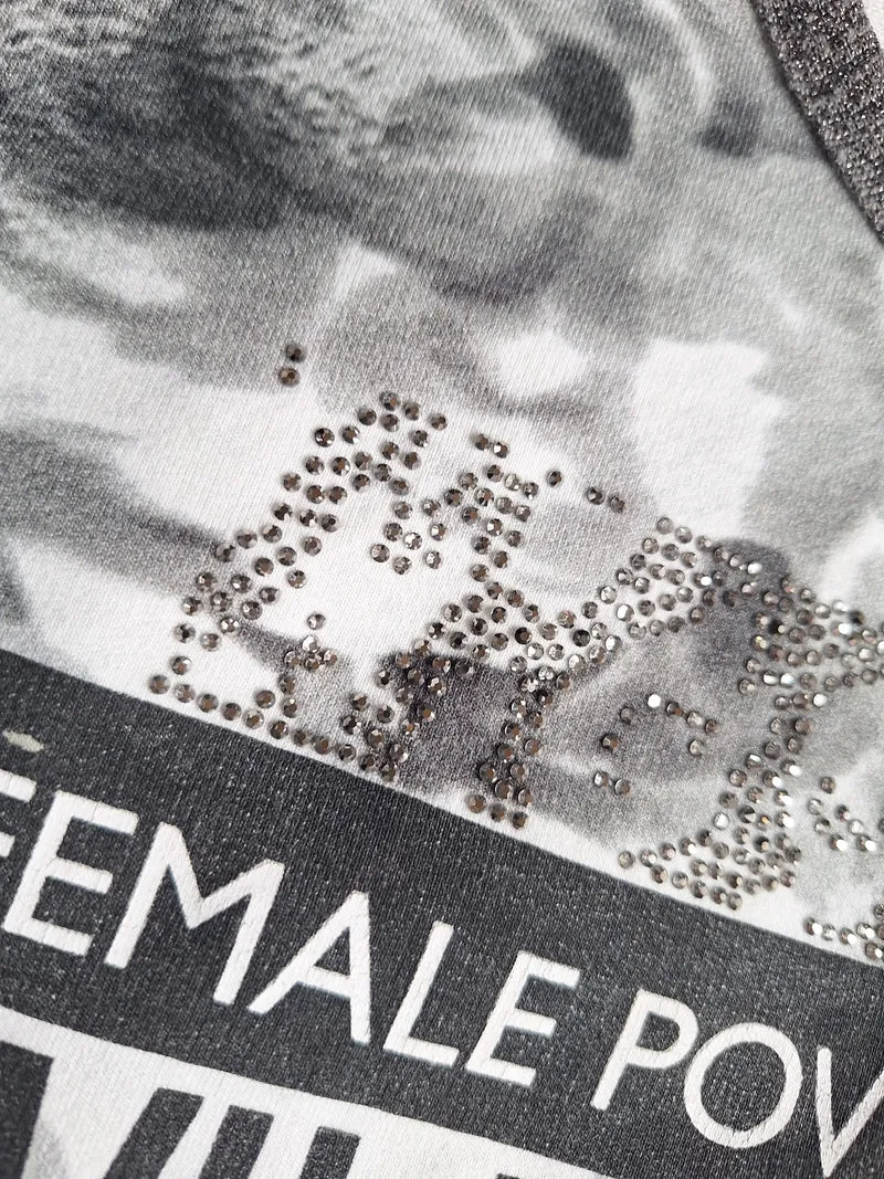 Monari Printshirt Blumenmuster 38