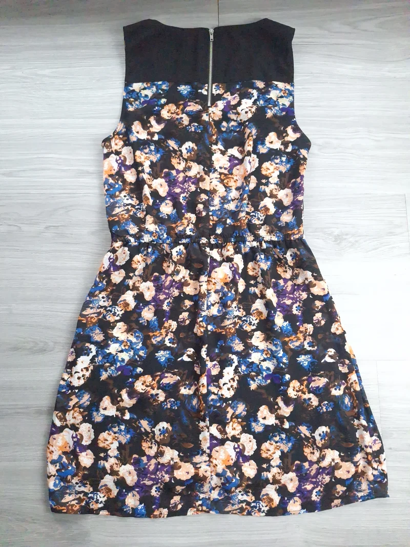 House Chiffonkleid Blumenprint 38