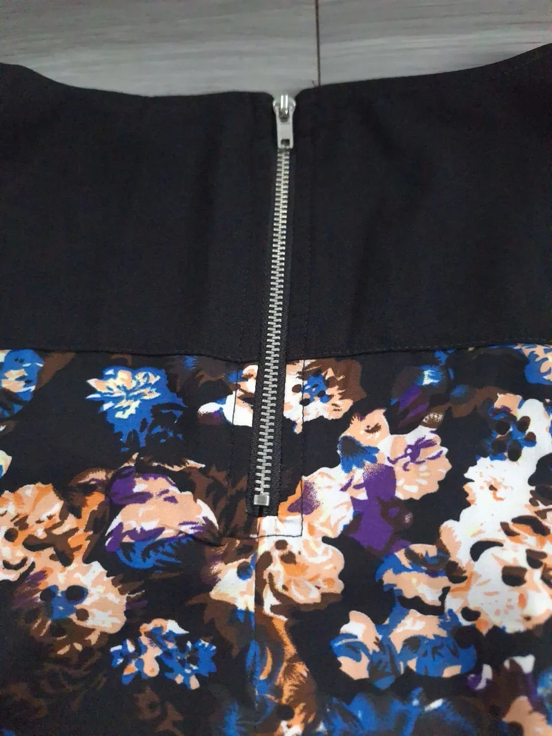 House Chiffonkleid Blumenprint 38