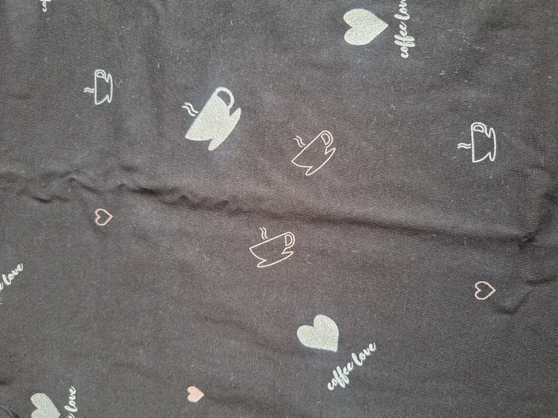 Orsay T-Shirt Kaffeeprint 36