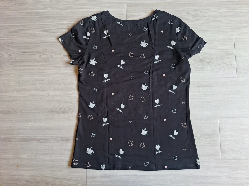 Orsay T-Shirt Kaffeeprint 36