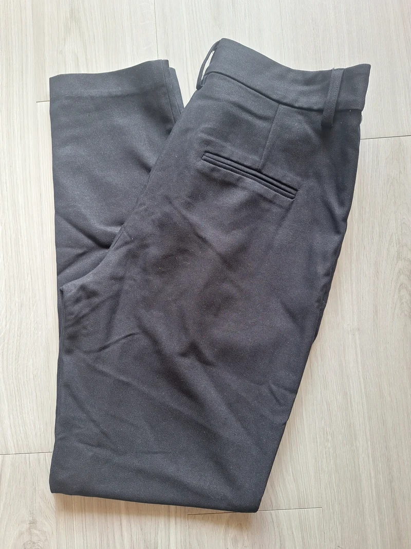 FRNCH Stoffhose Glitzerfäden 38