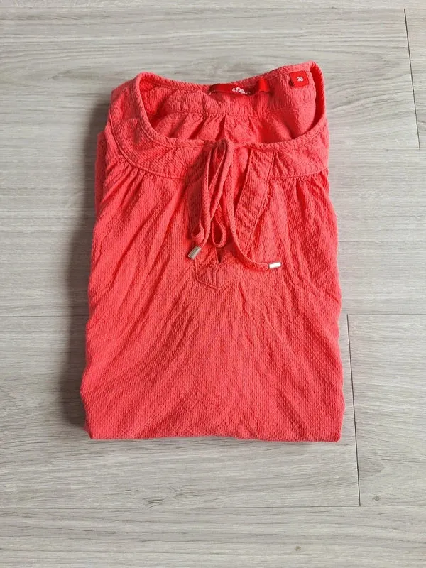 s.Oliver Blusenshirt Bindeband 36
