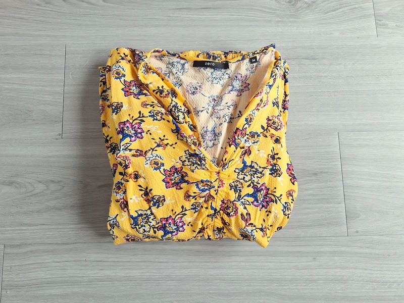 Zero Midikleid Blumenmuster 34