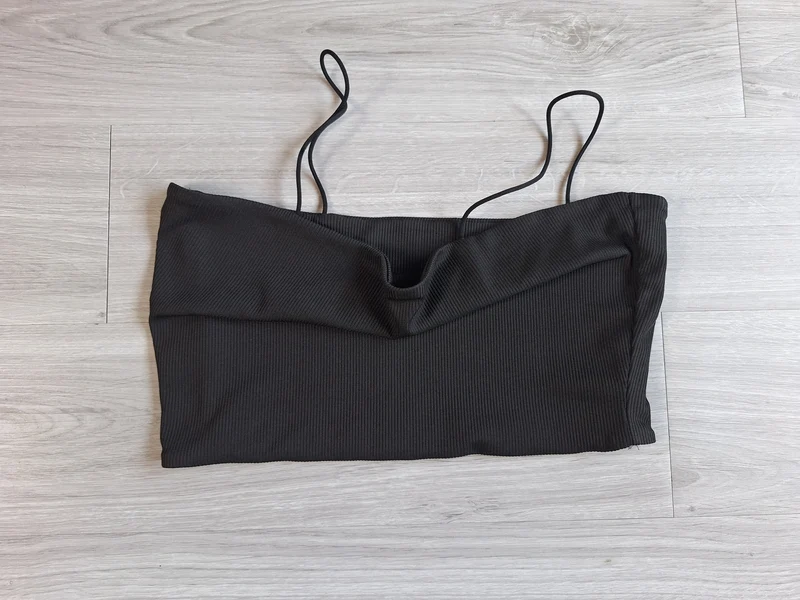 Shein Crop Top Rippstoff 40