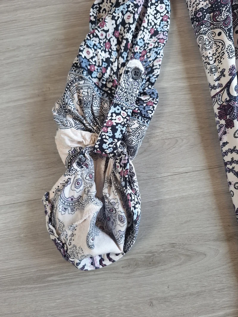 Janina Viskosebluse Paisley 38