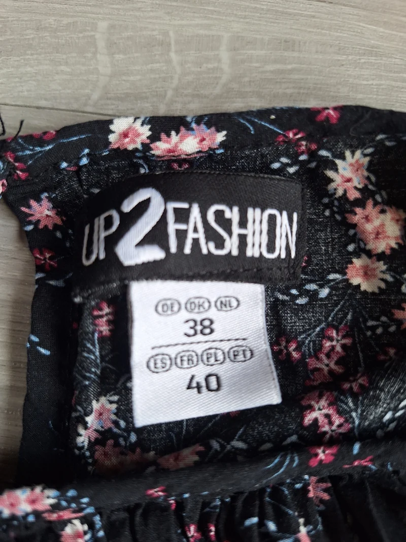Up 2 Fashion Blusenshirt Blumenmuster 38