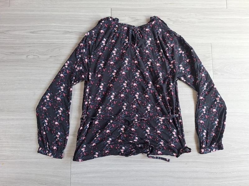 Up 2 Fashion Blusenshirt Blumenmuster 38