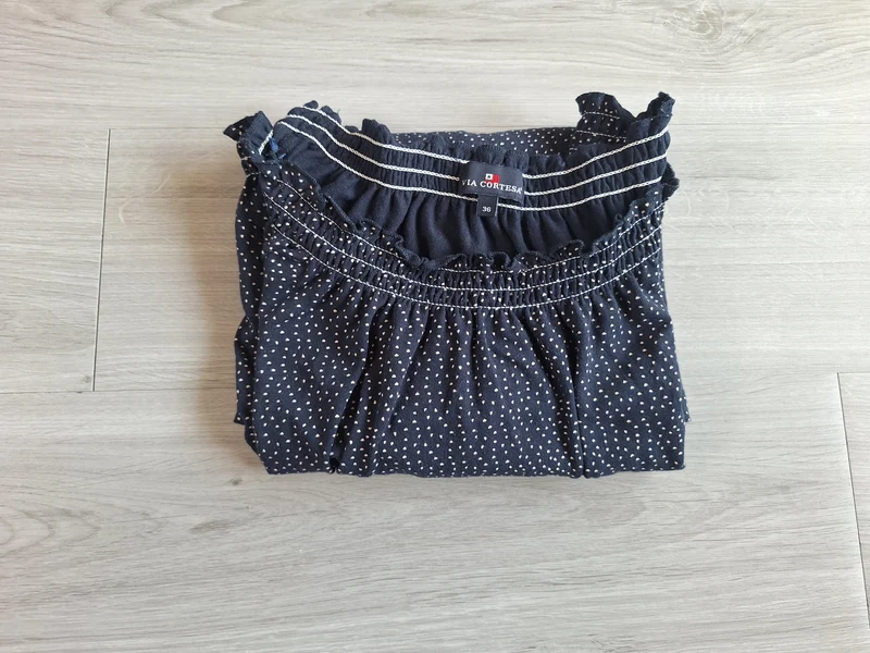 Via Cortesa Carmenbluse Punkte 36