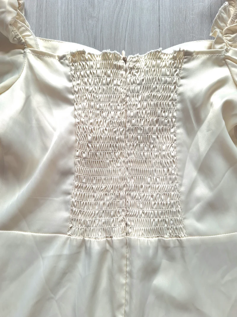 Shein Satin Minikleid 36