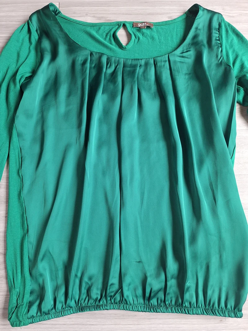 GDM Blusenshirt Satinoptik 38