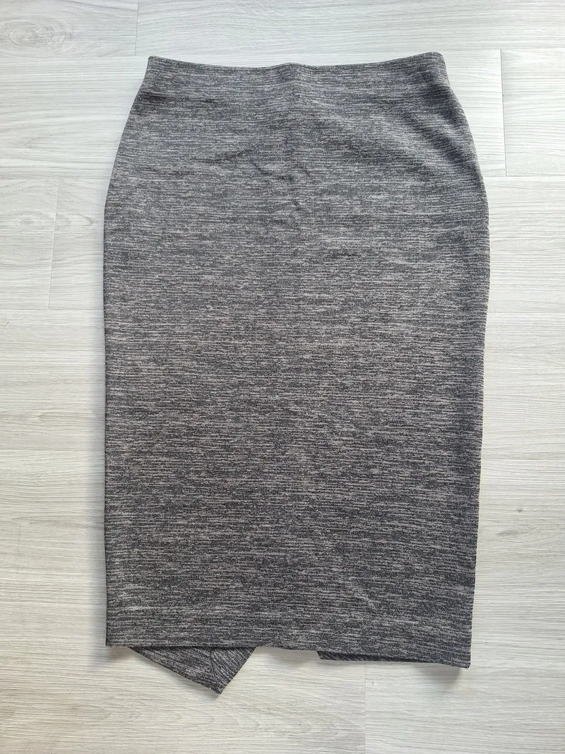 H&M Asymmetrischer Midirock 36