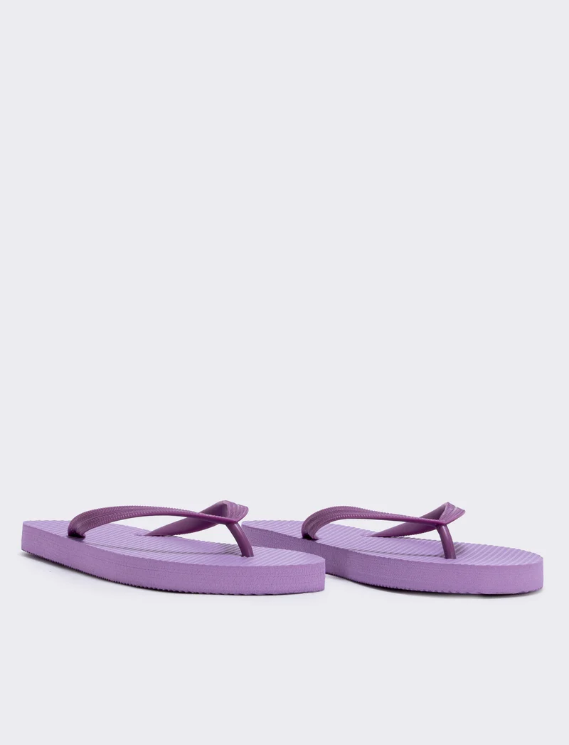 Infradito monocolore da in PVC - Lilla