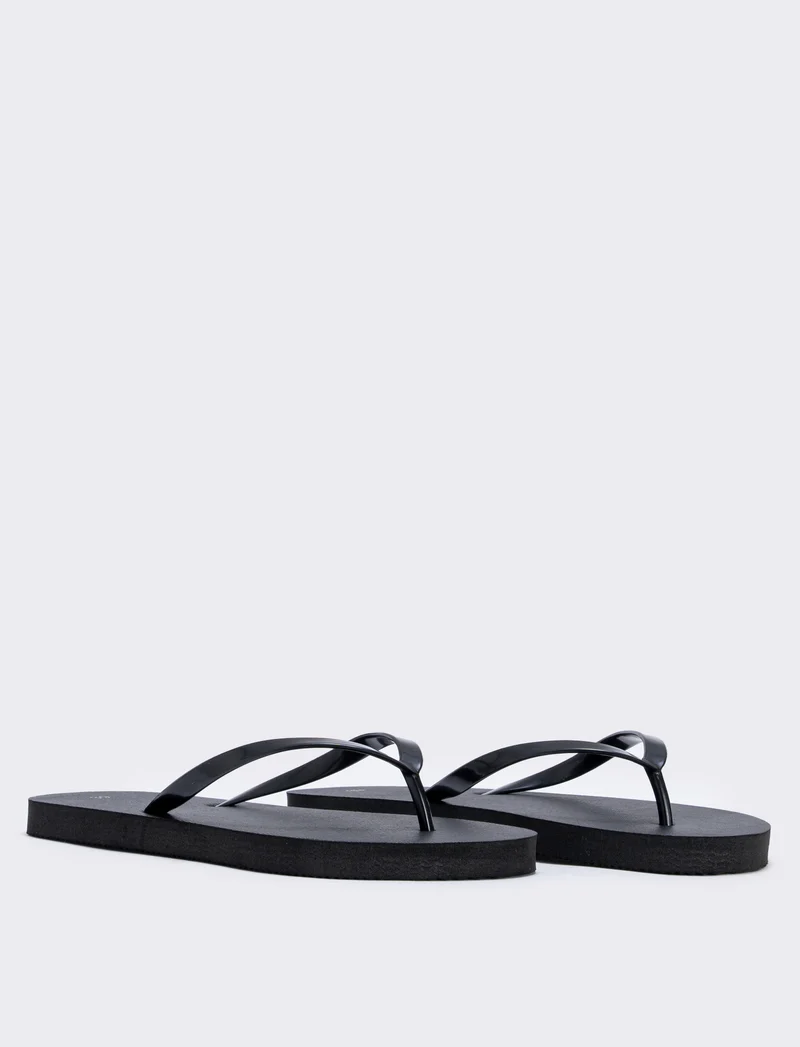 Infradito da in PVC, 4 colori disponibili - Nero