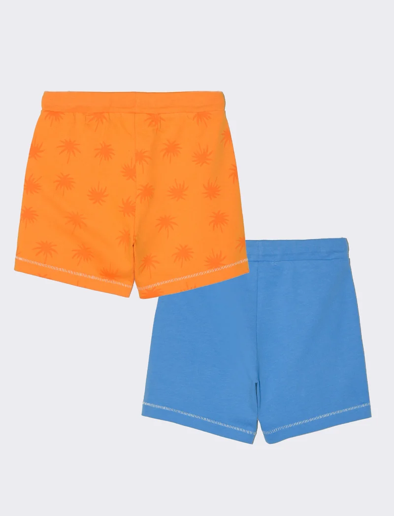 Bipack bermuda da neonato - Arancio