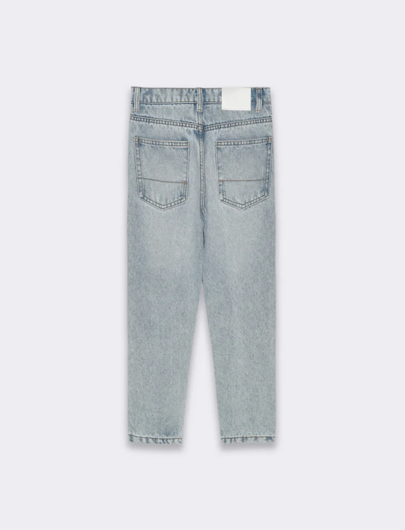 Jeans con rotture da bambino - Denim