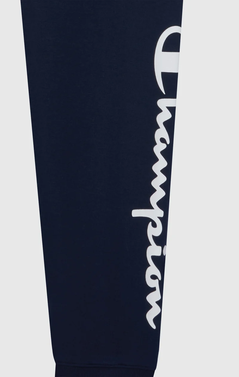 Women’s Lightweight Jogger Pants with Rib Cuffs and Maxi Printed Logo