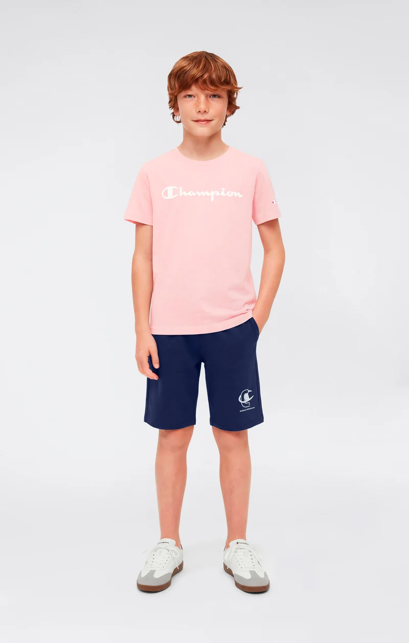 Boys' Script Logo T-Shirt