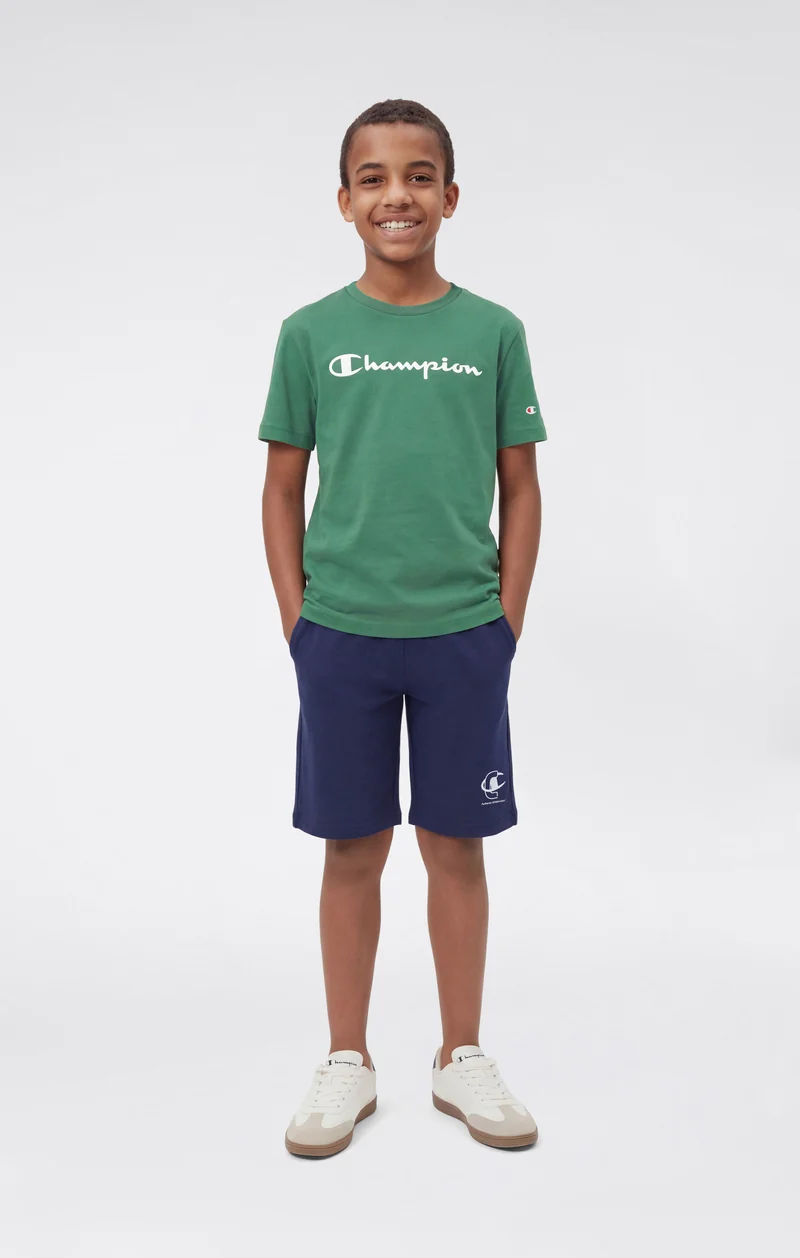 Boys' Script Logo T-Shirt