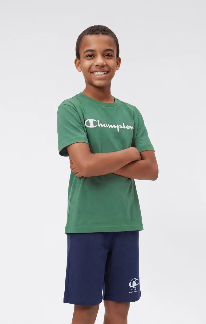 Boys' Script Logo T-Shirt
