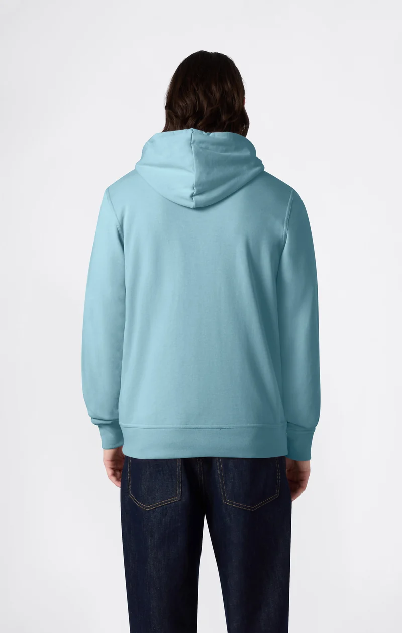Men's Lightweight Hoodie with Embroidered C Logo Icons