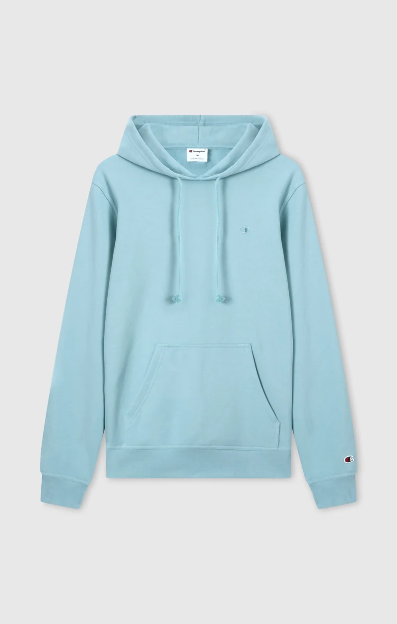 Men's Lightweight Hoodie with Embroidered C Logo Icons