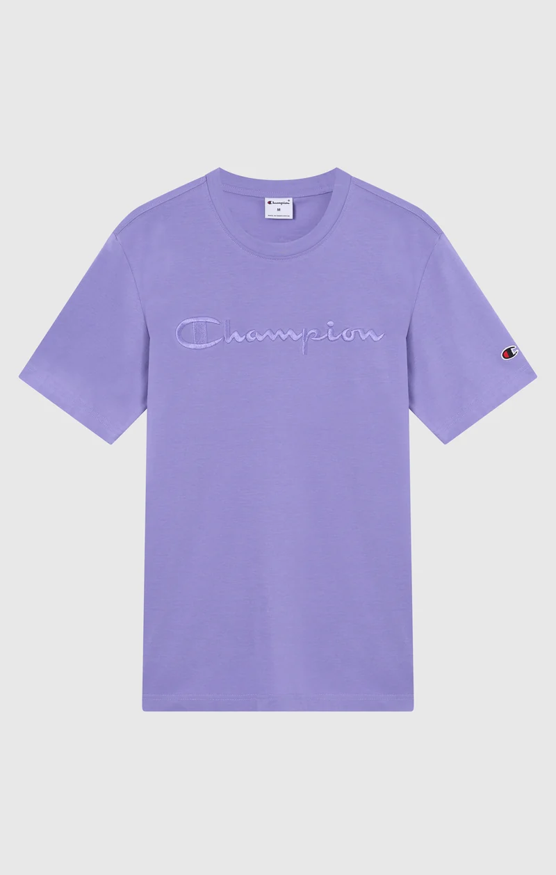 Men’s T-Shirt with Big Embroidery Logo Icons
